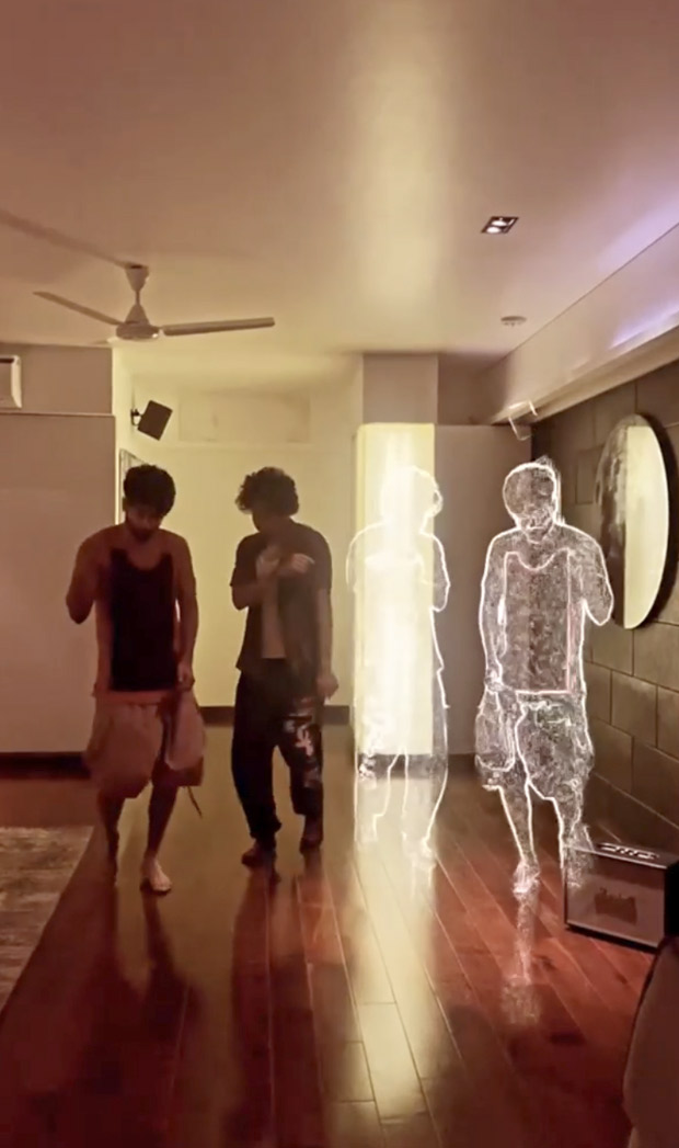Shahid Kapoor joins brother Ishaan Khatter for a lively dance Shahid Kapoor joins brother Ishaan Khatter for a lively dance
