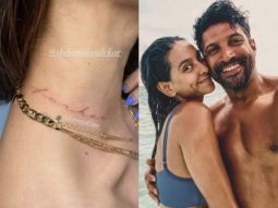 Shibani Dandekar gets her boyfriend, Farhan Akhtar’s name inked