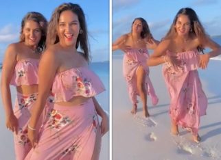 Sisters Shakti Mohan and Mukti Mohan twin in co-ord sets as they dance to Hrithik Roshan – Preity Zinta’s ‘Haila Haila’ song on the beach in Maldives