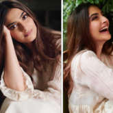 Sonam Kapoor is a complete vision in off- white boho dress