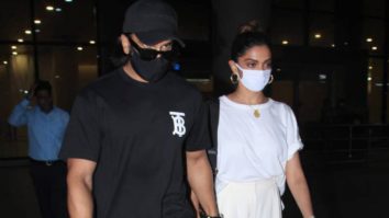 Spotted – Deepika Padukone, Ranveer Singh, Anushka Sen and Rubina Dilaik at Airport