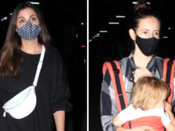 Spotted – Parineeti Chopra, Kalki Koechlin and Aastha Gill at Airport