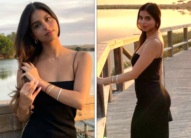 Suhana Khan makes a statement in all-black sexy outfit, carries a