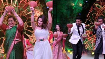 Sunny Leone and Helen do the Bengali Dhunuchi dance on the stage of Dance Dance Junior 2, watch video