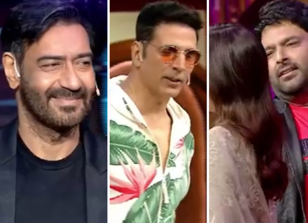 The Kapil Sharma Show Kapil Sharma approaches Nora Fatehi, Ajay Devgn shoves him