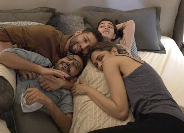 Deepika Padukone shares BTS pictures with Ananya Panday and Siddhant Chaturvedi as she wraps Shakun Batra's untitled next