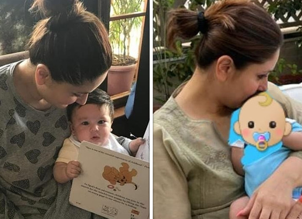 "My Pregnancy Book wouldn't be possible without my babies", says Kareena Kapoor Khan as she shares a picture with her baby boys Jeh and Taimur