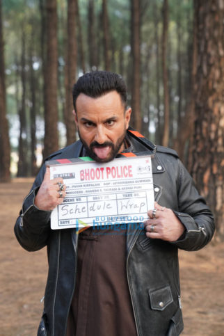 On the sets of the movie Bhoot Police