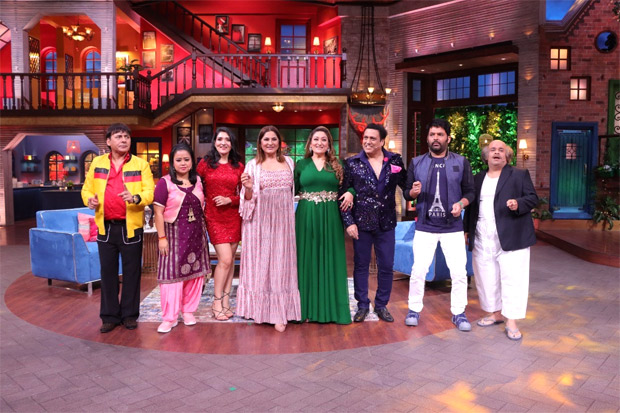 Govinda appears on The Kapil Sharma Show with his family