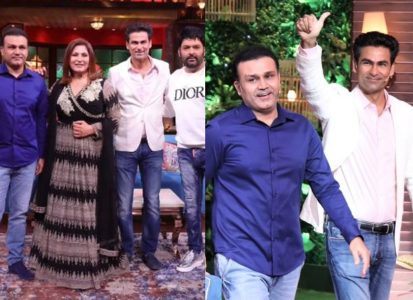 Aishwarya Rai Bachchan on the sets of 'The Kapil Sharma Show