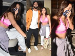 Kiara Advani makes a casual appearance in the city dressed in sports bra and sweatpants, carrying a Christian Louboutin bag worth Rs. 86,000