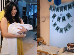 Kishwer Merchantt gets overwhelmed receiving a warm welcome from Suyyash Rai and his family