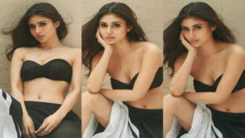 Mouni Roy sizzles in an easy breezy black dress