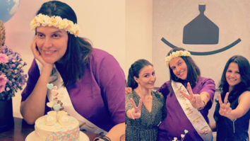 Neha Dhupia gets ‘sweetest surprise baby shower’ from besties; calls them ‘Favourite maasis in the making’