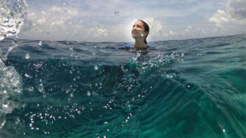 Parineeti Chopra is making the most of her beach vacation “in between dives”