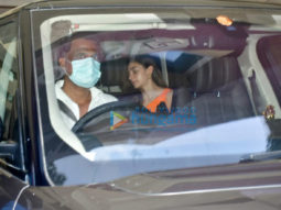 Photos: Alia Bhatt spotted at a dubbing studio