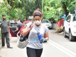 Photos: Chitrangda Singh snapped at the gym in Juhu