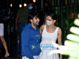 Photos: Hrithik Roshan, Deepika Padukone and Siddharth Anand snapped in Juhu