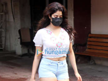 Photos: Janhvi Kapoor spotted at pilates studio in Santacruz