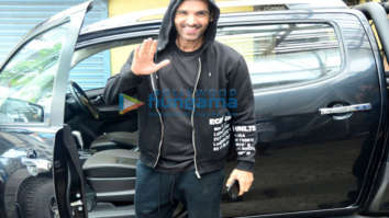 Photos: John Abraham spotted at a gym in Bandra