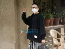 Photos: Karisma Kapoor, Karan Johar and Manish Malhotra snapped at Kareena Kapoor Khan’s house in Bandra