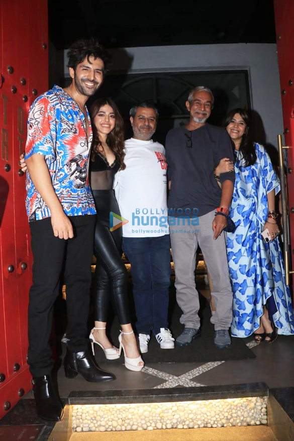 photos kartik aaryan ekta kapoor and others snapped at the wrap up party of the film freddy at tori 0258