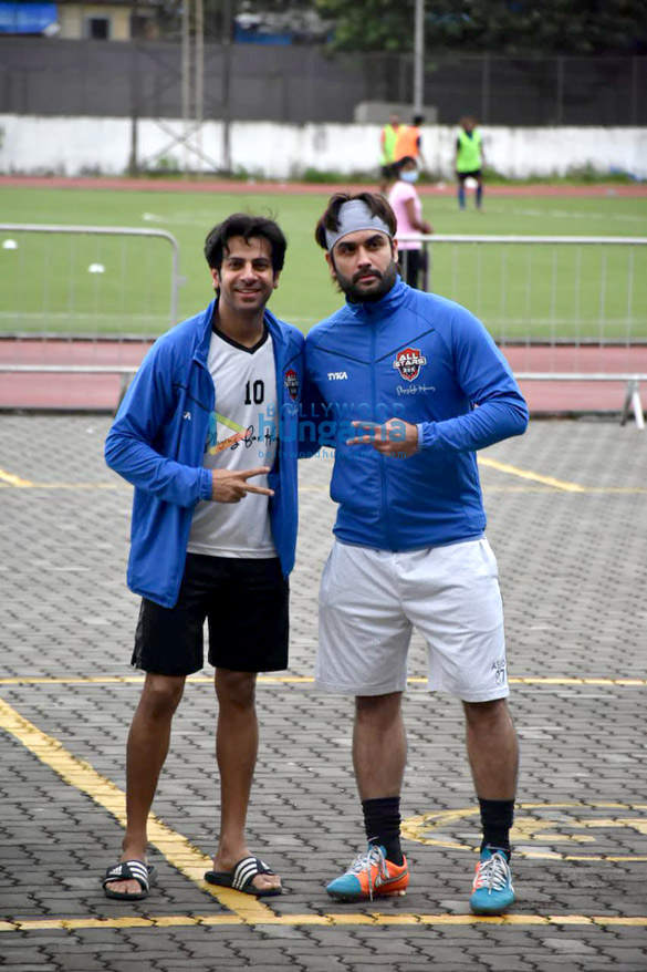 photos ranbir kapoor and others snapped playing football 4