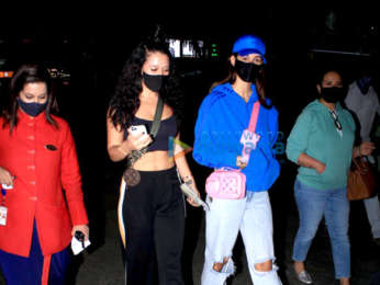 Photos: Salman khan, Disha patani and Krishna Shroff snapped at the airport