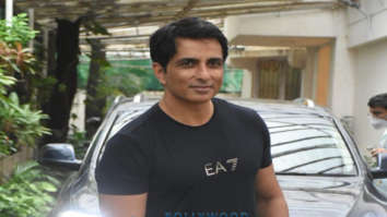 Photos: Sonu Sood snapped at dubbing studio in Juhu