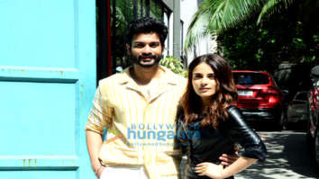 Photos: Sunny Kaushal and Radhika Madan snapped in Santacruz promoting Shiddat