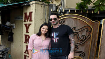 Photos: Sunny Leone and Daniel Weber snapped at Myrah Spa in Juhu
