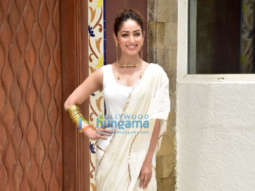 Photos: Yami Gautam Dhar snapped promoting Bhoot Police