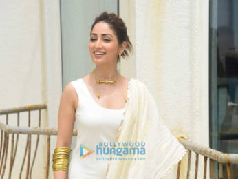 Photos: Yami Gautam Dhar snapped promoting Bhoot Police