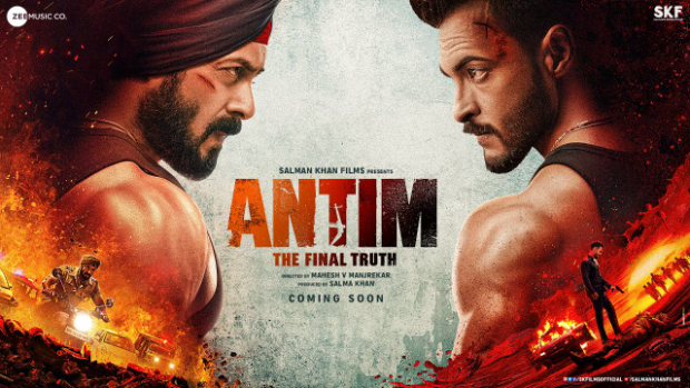 Salman Khan and Aayush Sharma lock horns in first poster of Antim: The Final Truth Salman Khan and Aayush Sharma lock horns in first poster of Antim: The Final Truth
