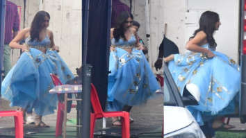 Sara Ali Khan is back to the grind as she makes an appearance in a gorgeous desi fit