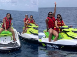 Sara Ali Khan spends sometime in the Maldives jet skiing with her girl gang. Watch cool video