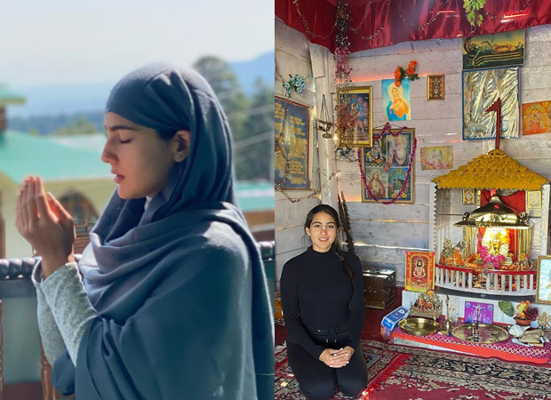 Sara Ali Khan visits masjid, gurudwara, temple and church to offer prayers in Kashmir