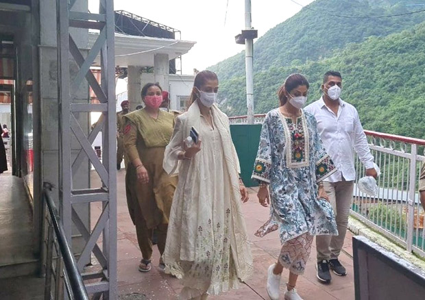 Shilpa Shetty visits Vaishno Devi as Mumbai Police files chargesheet against Raj Kundra