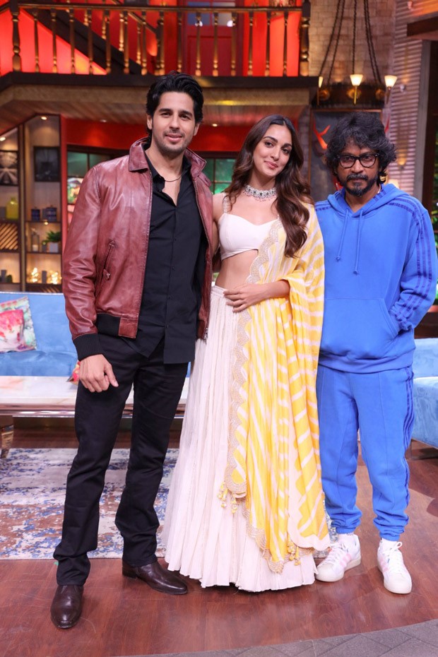 Sidharth Malhotra and Kiara Advani celebrates success of Shershaah on The Kapil Sharma Show Sidharth Malhotra and Kiara Advani celebrates success of Shershaah on The Kapil Sharma Show