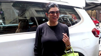 Snapped: Sushmita Sen at Bandra