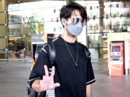 Spotted: Shahid Kapoor and Disha Patani at Mumbai Airport
