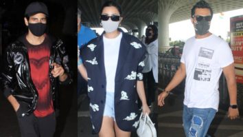 Spotted: Sidharth Malhotra, Parineeti Chopra, Randeep Hooda and others at Mumbai Airport