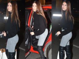 Tara Sutaria is at her stylish best as she jets off to London for shooting Heropanti 2