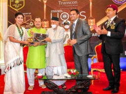 Debina Bonnerjee receives the Social Media Influencer Award at the 27th Sol Lions Gold Award 2021