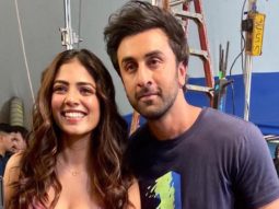 Malavika Mohanan and Ranbir Kapoor share screen space for an ad
