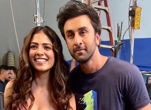 Malavika Mohanan and Ranbir Kapoor share screen space for an ad