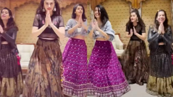 Taapsee Pannu along with her sisters shake a leg on ‘Ghani Cool Chori’ from ZEE5’s Rashmi Rocket