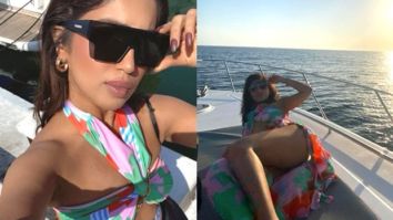 Bhumi Pednekar turns up the heat in printed multi-coloured bikini and matching sarong during her vacation in Spain