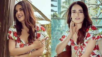 Radhika Madan keeps it simple in a short white floral dress