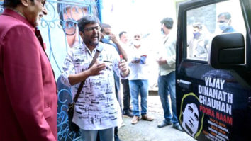 Amitabh Bachchan’s fan paints his car with dialogues from the actor’s film; see photos